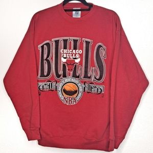 Vintage 90s LOGO 7 chicago bulls crew sweater XL